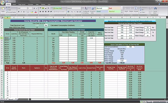 calculate-home-electrical-load-electrical-bill-