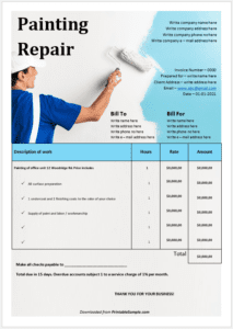 30+ Estimate Templates for Painting Free Download